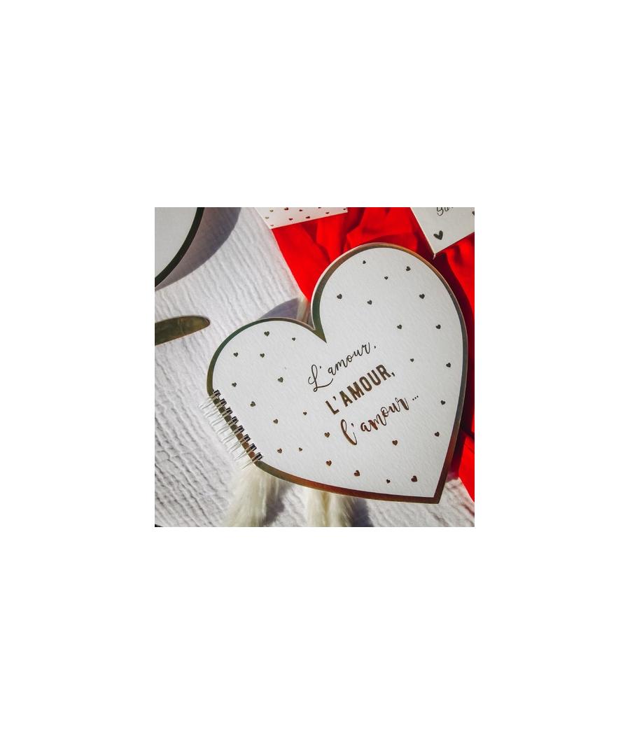 Livre d'or l'amour petits cœurs