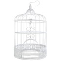 Tirelire cage blanche