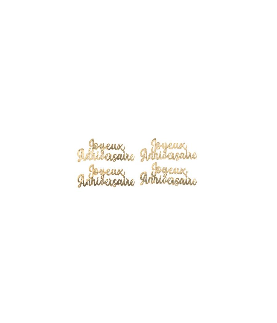 4 déco Joyeux Anniversaire