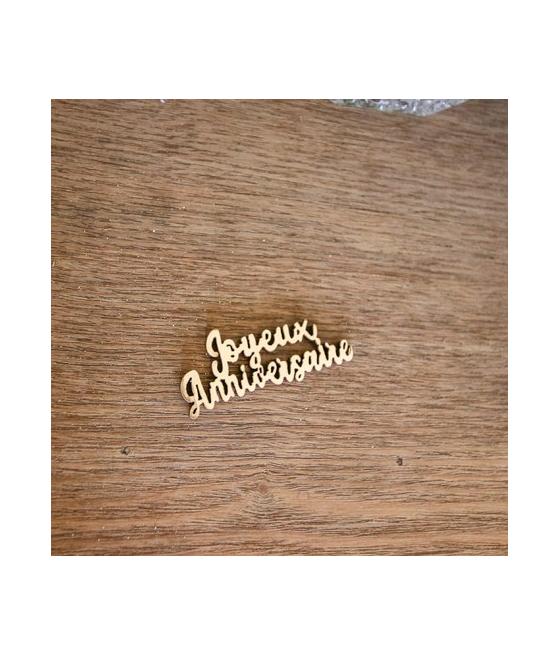 4 déco Joyeux Anniversaire