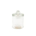 Mini bonbonnière à dragées de confiseur en verre