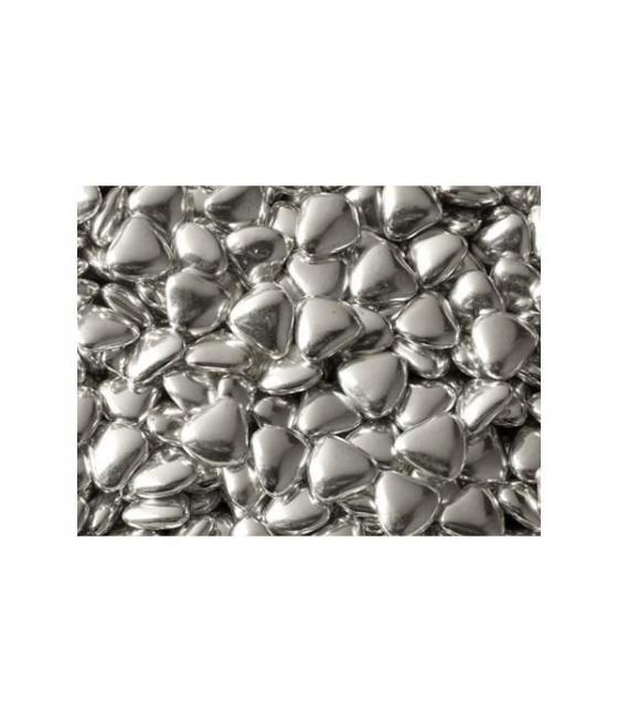 Petits coeur argentés