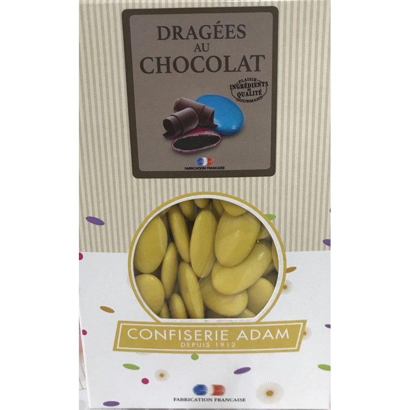 Dragées chocolat Bouton d'or - 500gr