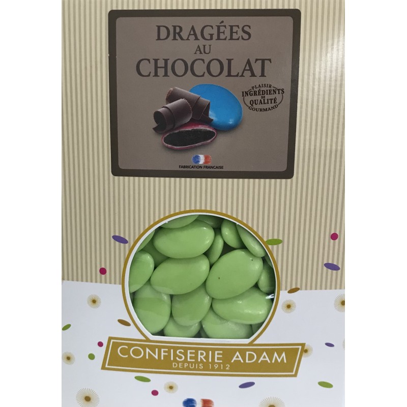 Dragées brillantes au chocolat-Tilleul-1kg