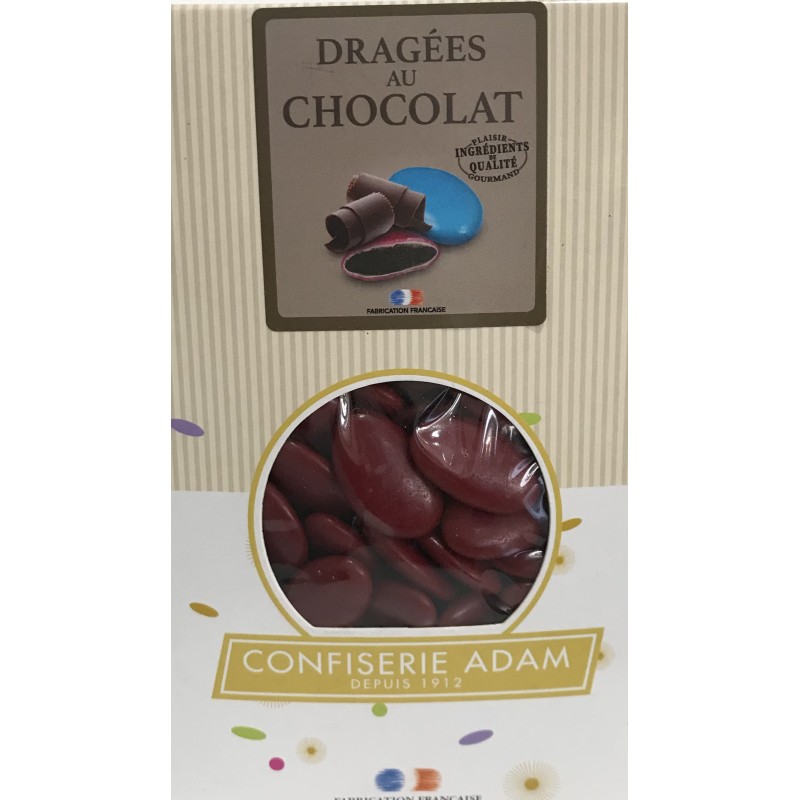 Dragées chocolat Bordeaux - 500gr
