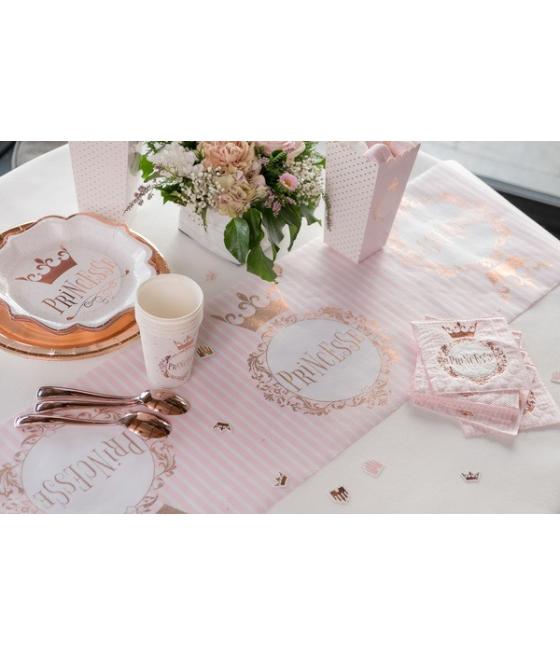 Chemin de table Princesse métal