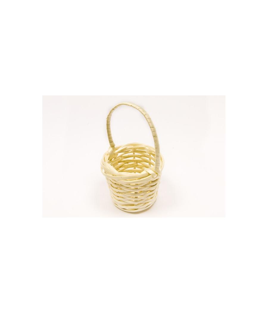 Petit panier osier rond