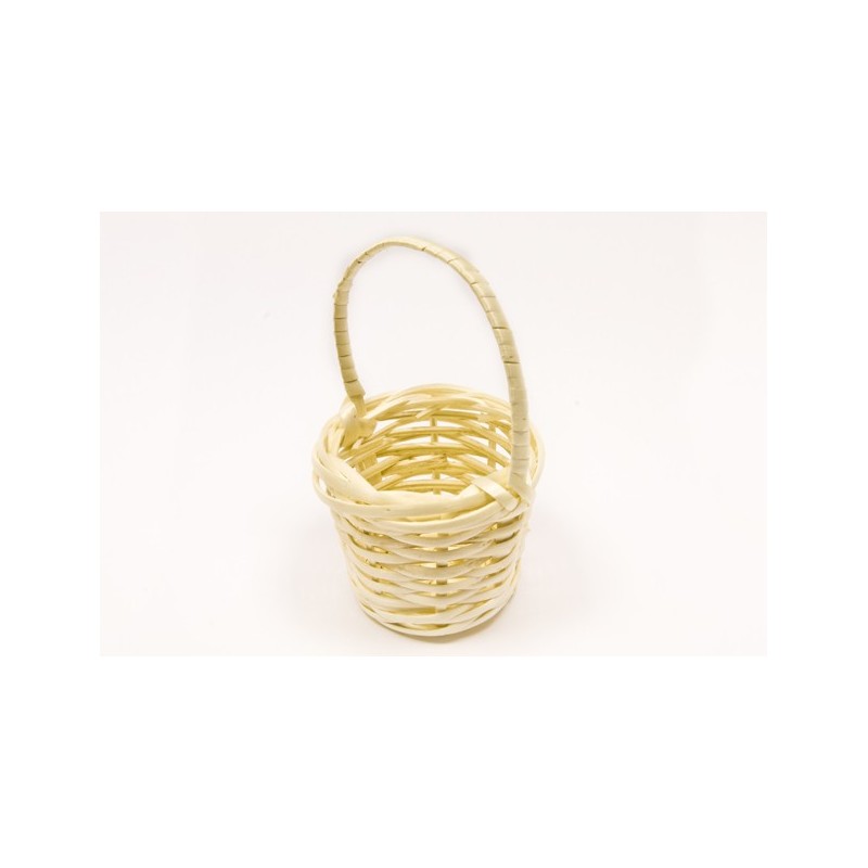 Petit panier osier rond