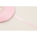 Ruban en satin rose