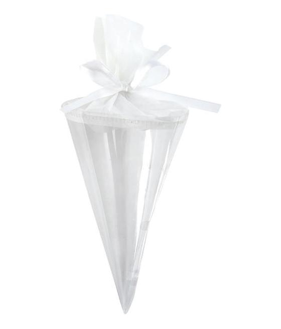 cornet neutre transparent