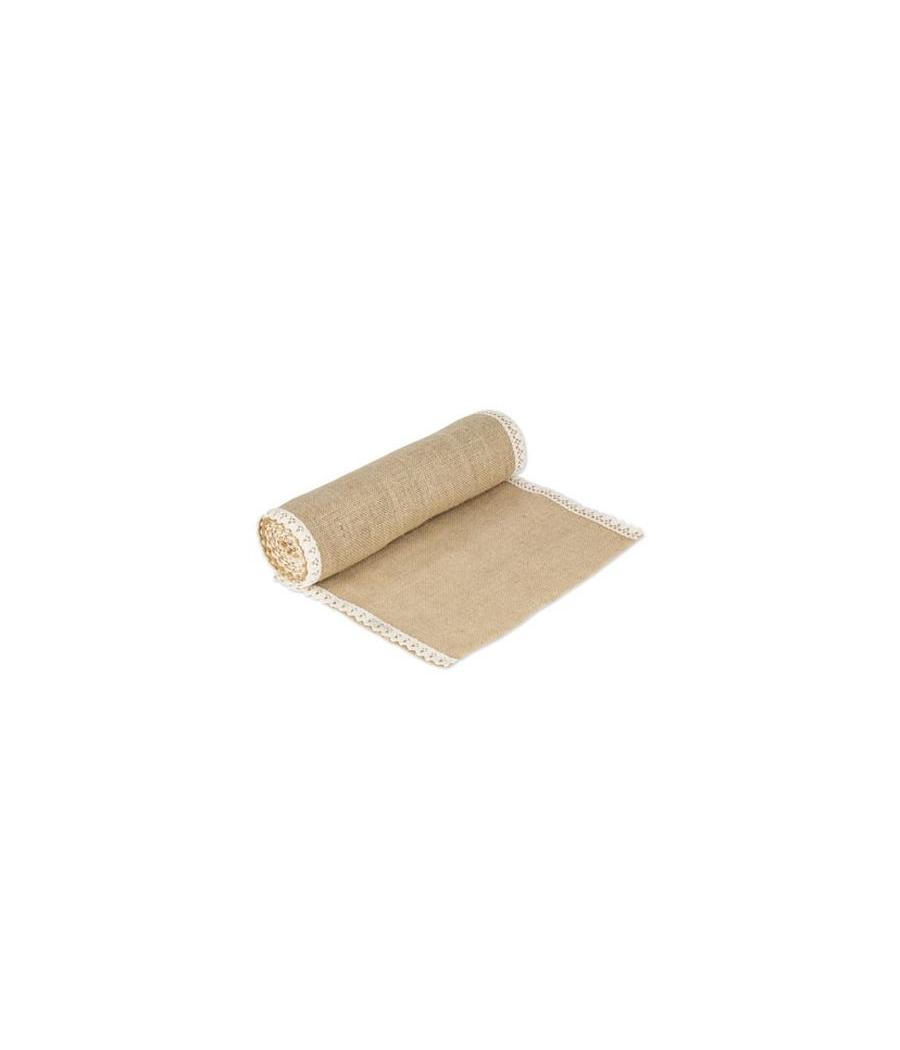 Chemin De Table Jute Et Dentelle