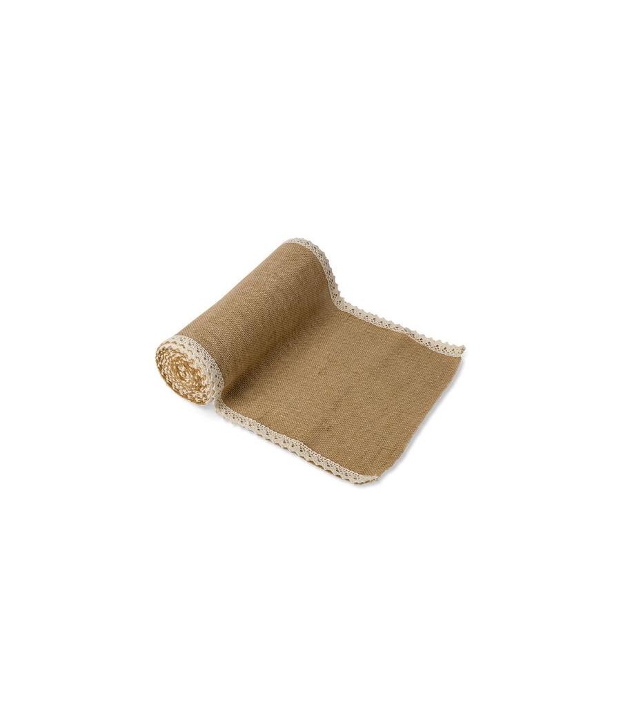 Chemin De Table Jute Et Dentelle