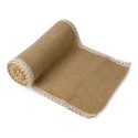 Chemin De Table Jute Et Dentelle