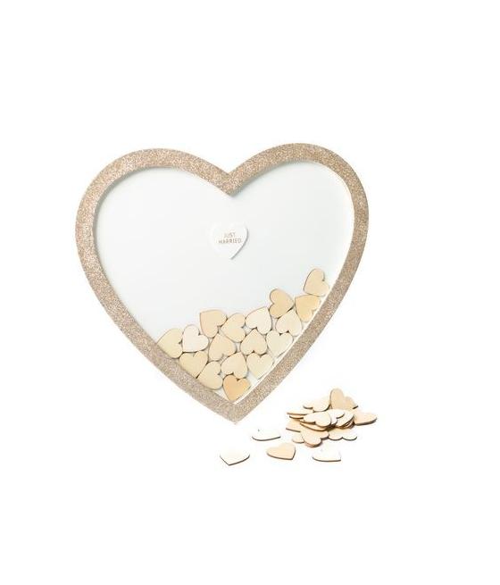 Cadre Coeur Livre D'or