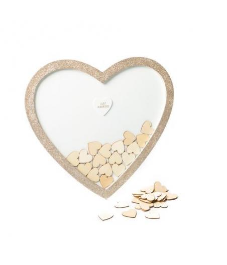 Cadre Coeur Livre D'or