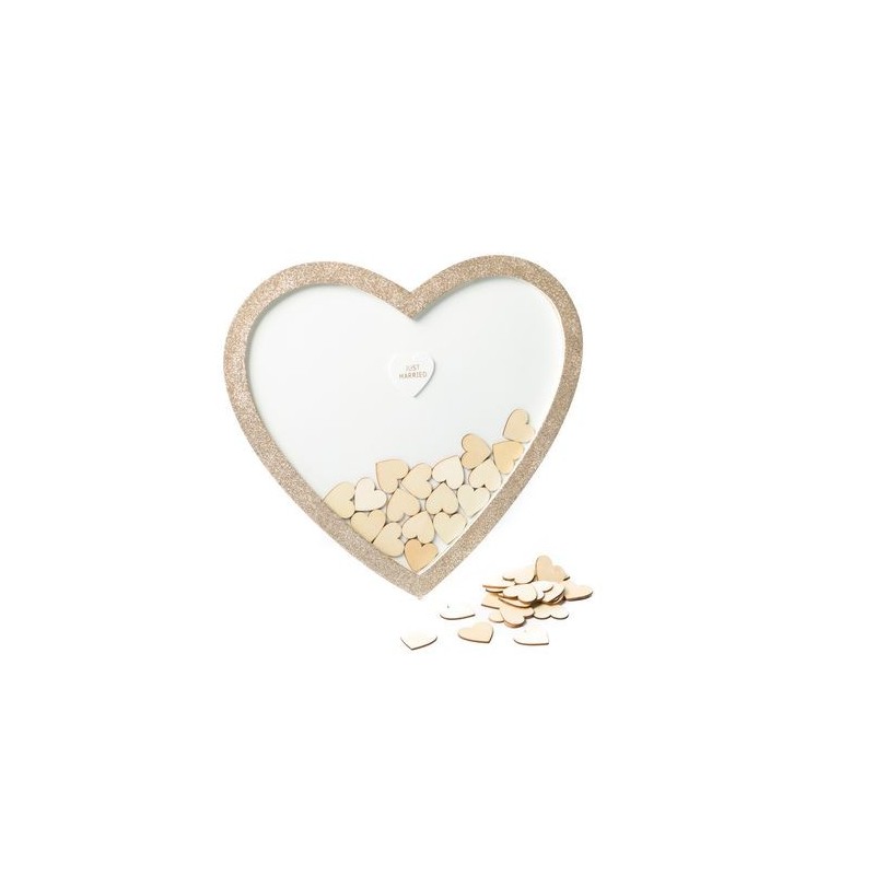 Cadre Coeur Livre D'or