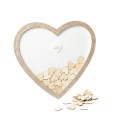 Cadre Coeur Livre D'or