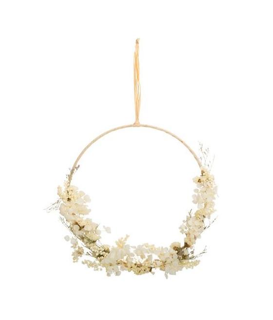 Couronne D' Hydrangea Séché