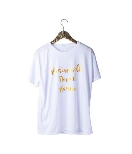 Tee-Shirt Mademoiselle Devient Madame