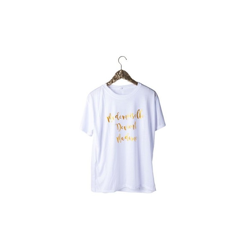 Tee-Shirt Mademoiselle Devient Madame