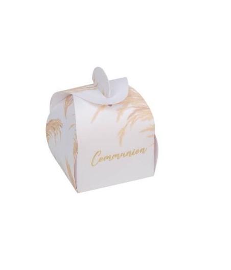 10 Contenants communion jolie pampa