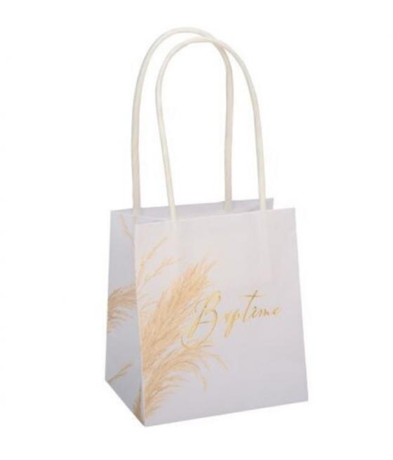 6 sacs cadeaux bapteme jolie pampa