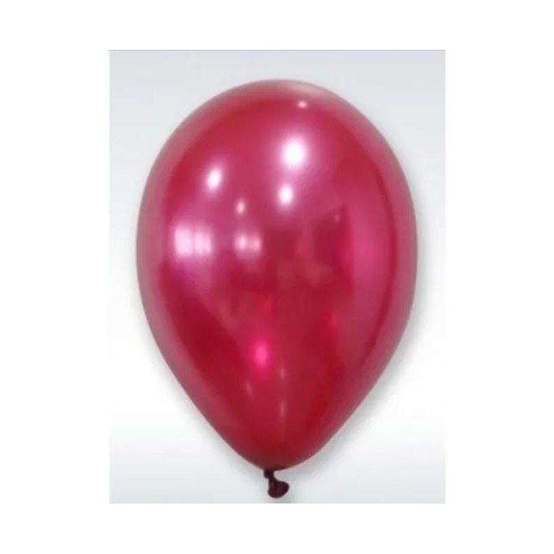 Ballon nacré bordeaux