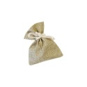 sachet en toile fine facon jute