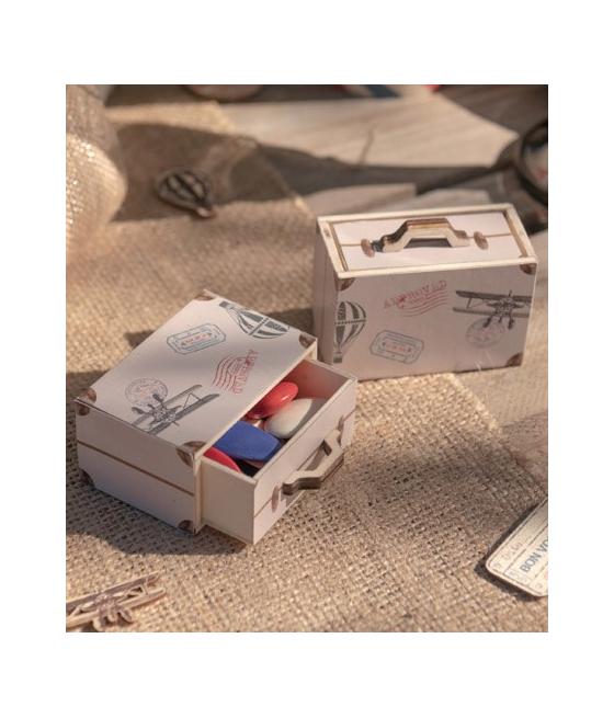 Boîte à dragées Bon voyage