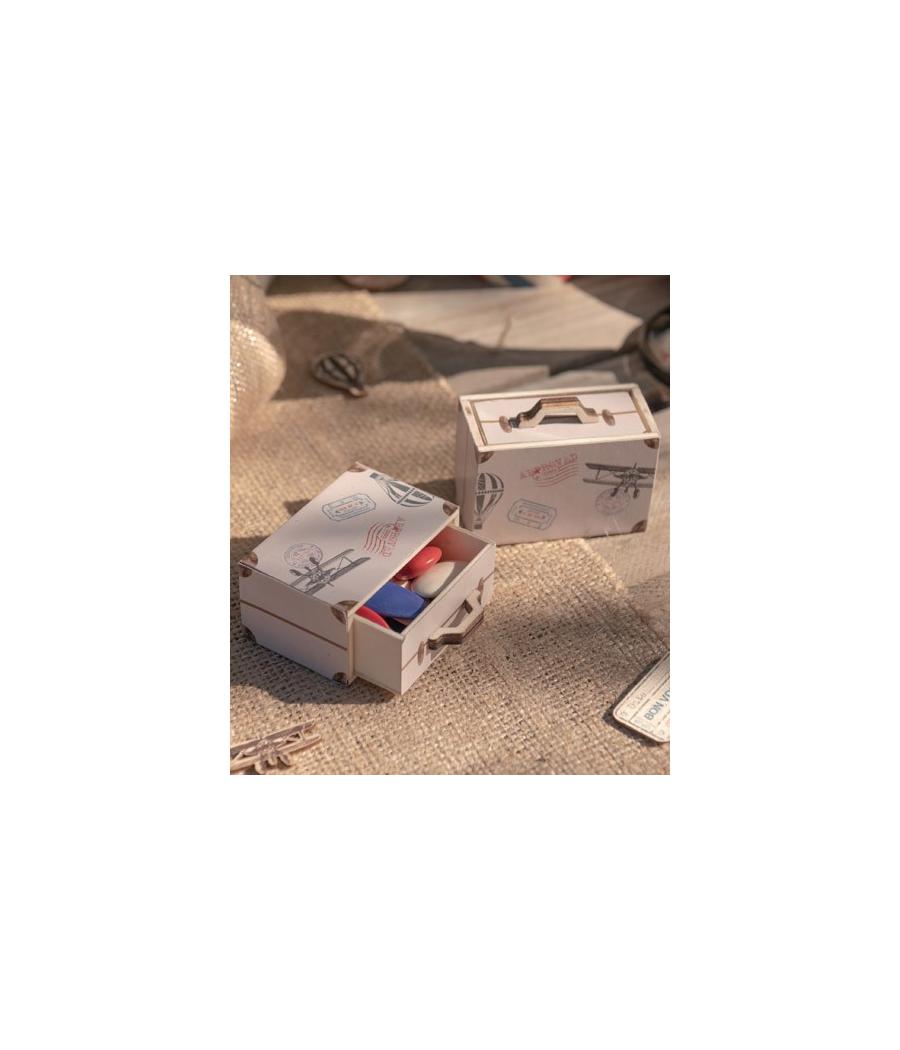 Boîte à dragées Bon voyage