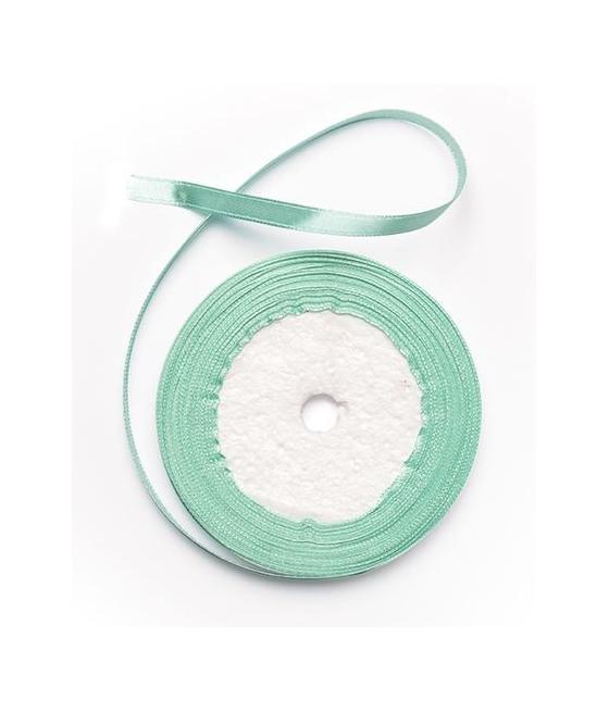 Bobine Ruban Satin 6 Mm X 20m Menthe