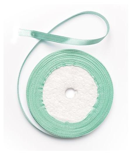 Bobine Ruban Satin 6 Mm X 20m Menthe