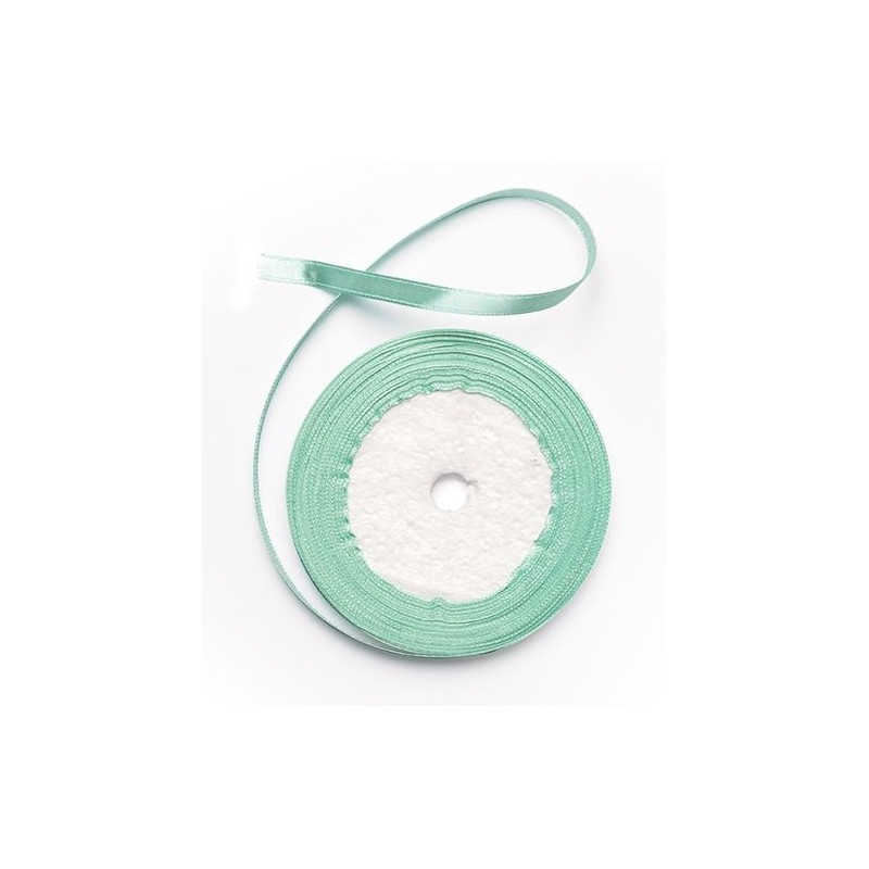 Bobine Ruban Satin 6 Mm X 20m Menthe