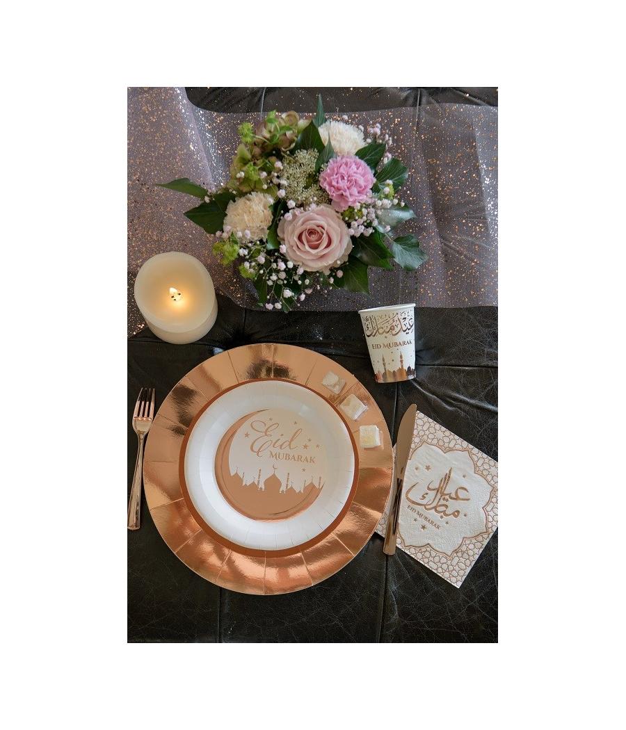 Assiettes Eid Mubarak