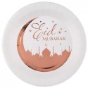 Assiettes Eid Mubarak