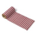 Chemin De Table Vichy Retro Lin Rouge Et Blanc 14cmx5m