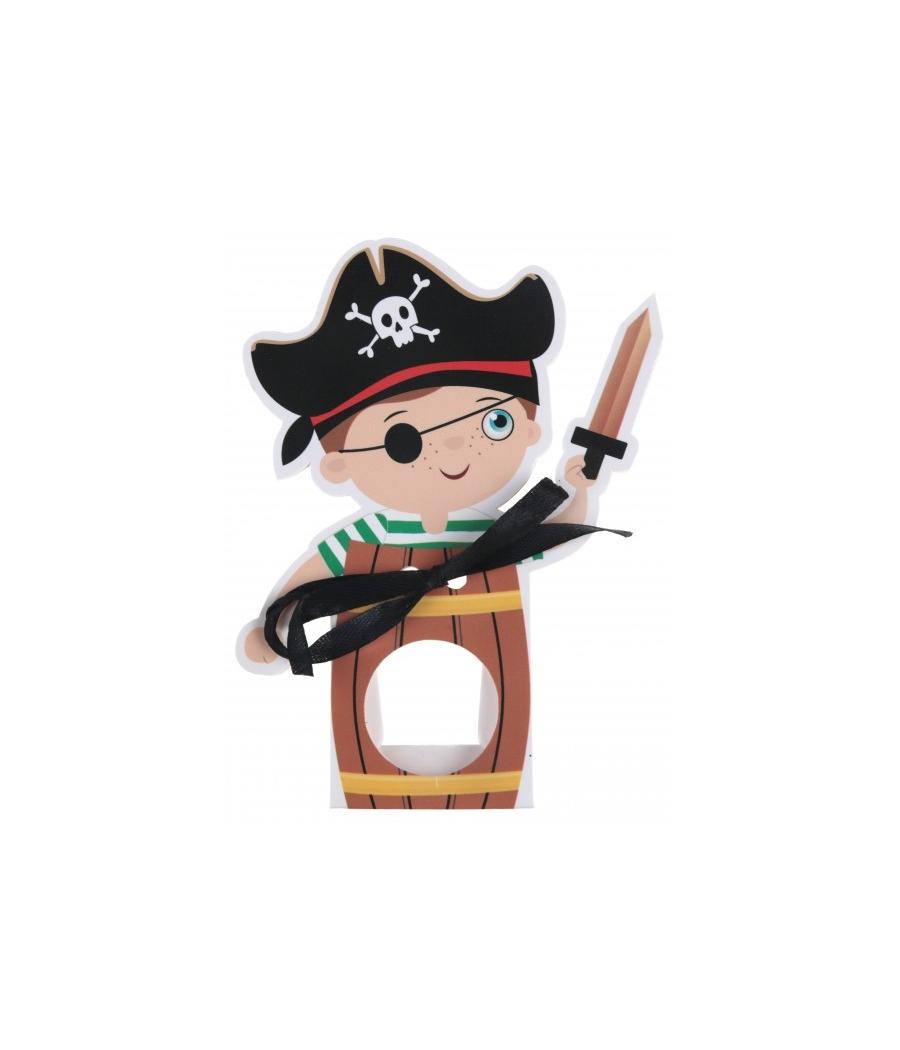 Boite pirate multicolore (x6)