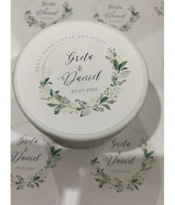 24 Boites personnalisées en...