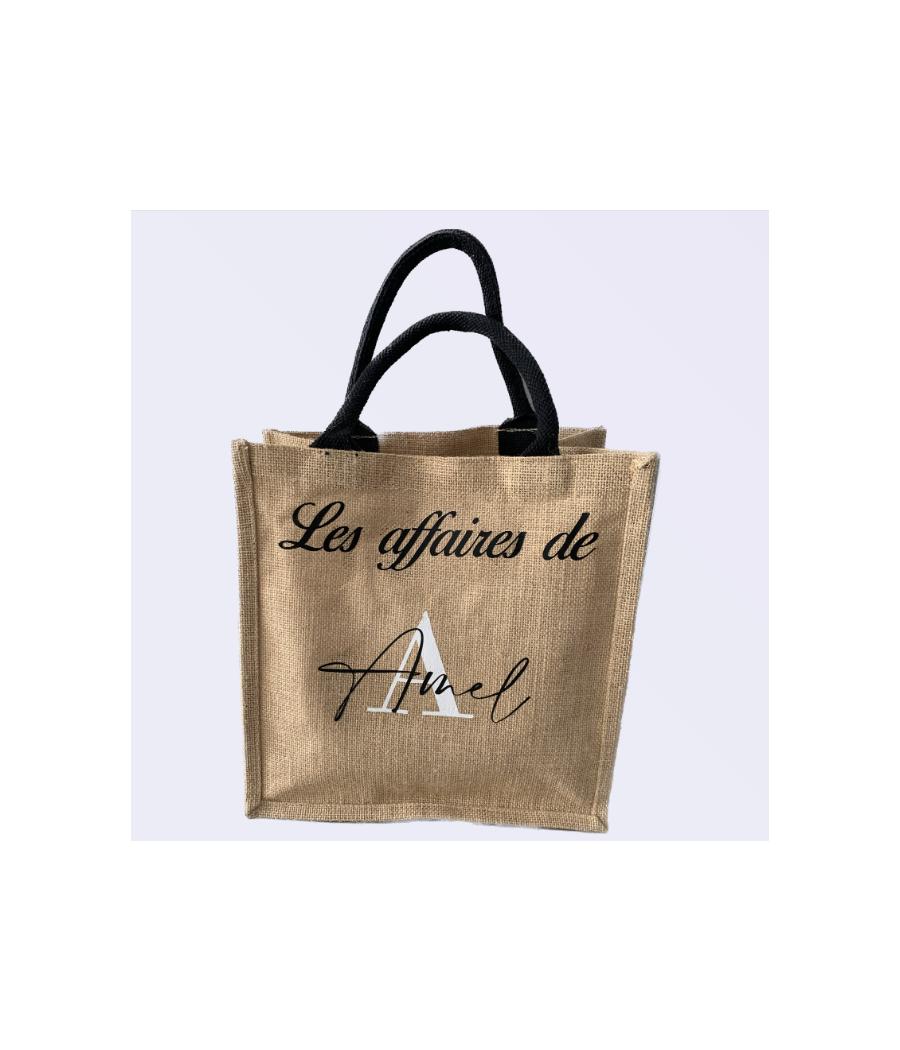 Sac en jute personnalisé
