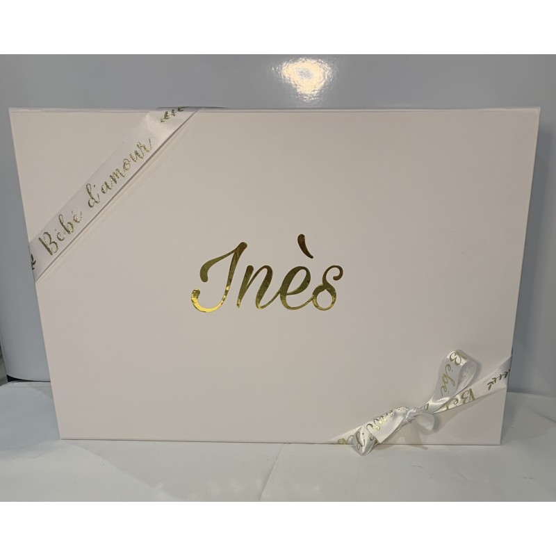 Box naissance personnalisée + livre d'or