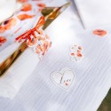 10 Ronds de Serviette Poppy Love