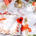 Assiettes Poppy Love Coquelicot Rouge