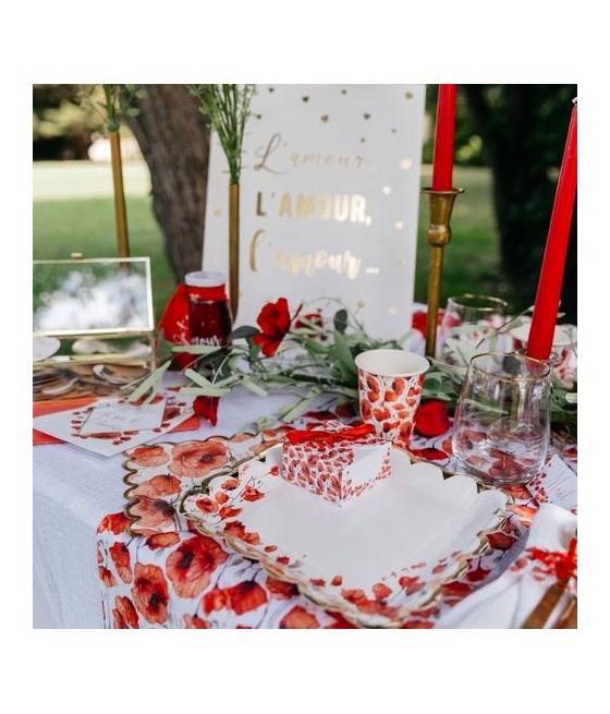 Contenants Poppy Love Coquelicot Rouge