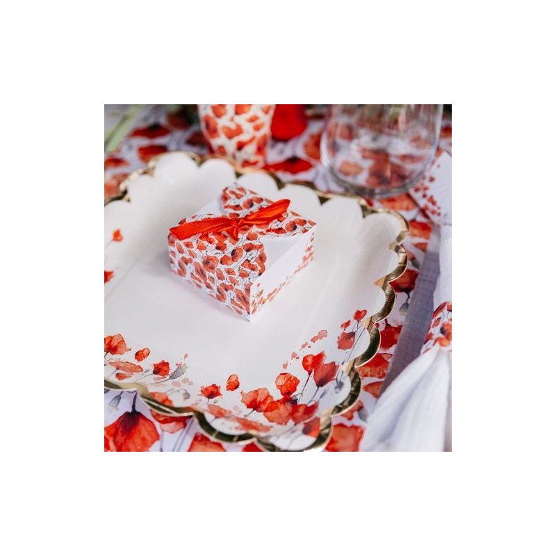 Contenants Poppy Love Coquelicot Rouge