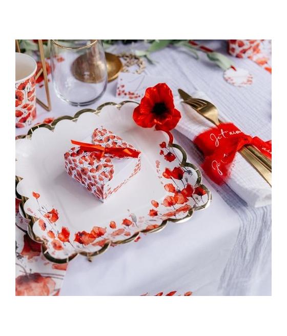 Contenants Poppy Love Coquelicot Rouge