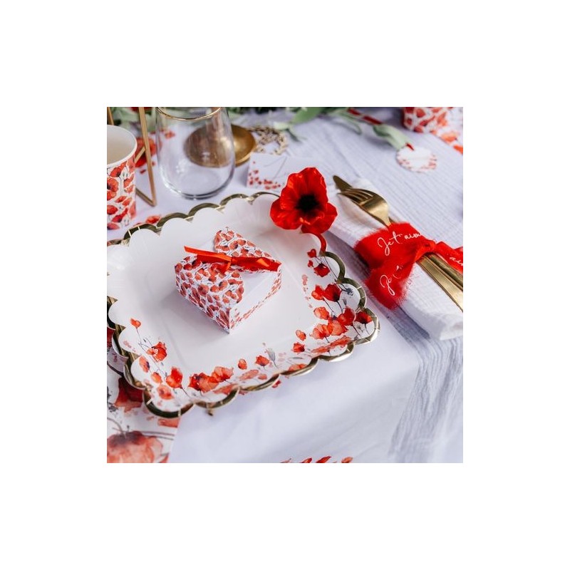 Contenants Poppy Love Coquelicot Rouge