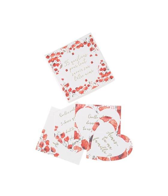 Jeu de 35 Questions Poppy Love