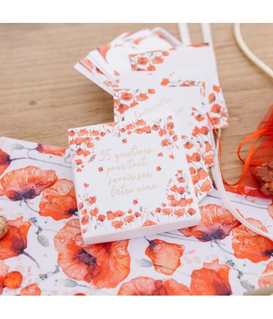 Jeu de 35 Questions Poppy Love