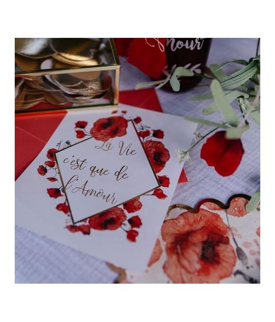 10 Invitations - Carte de voeux