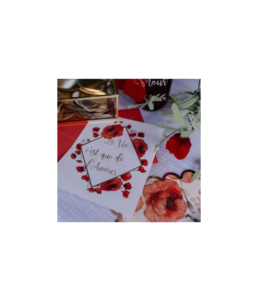 10 Invitations - Carte de voeux